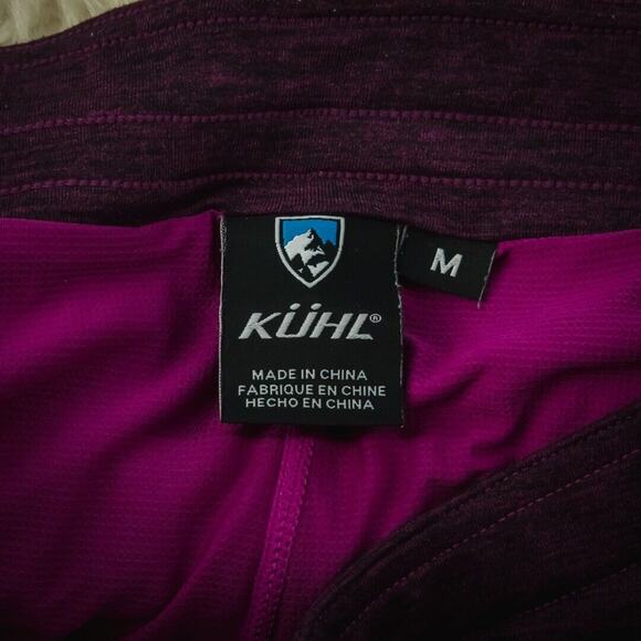 Kuhl Size Medium M Heather Pink Mova Drawstring Pull On Cargo Pockets A Line Act - Picture 6 of 9